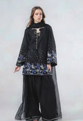Shab e Gul with Embroidered cotton short shirt